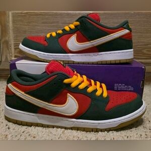 Size 12 Mens - Nike Dunk Premium SB Low Seattle Supersonics - FZ1287-300 VNDS